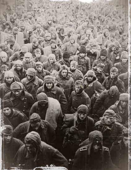 prisonniers allemands à la bataille de Stalingrad